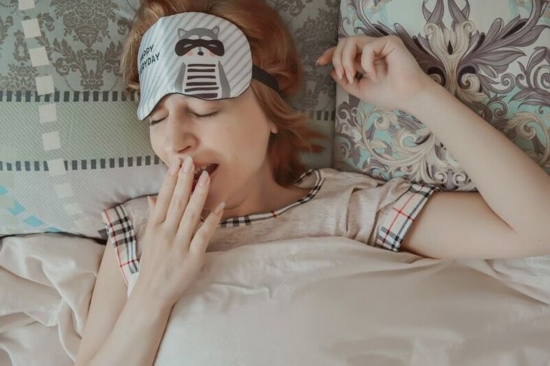 Straighting and sleep disorders Sympoms of Keto-Ghio