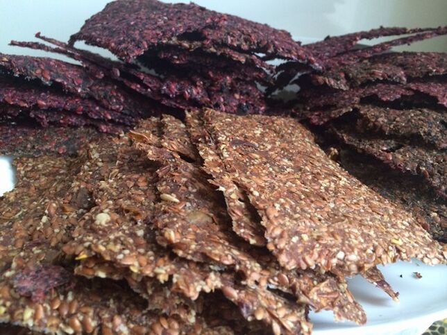 method for preparing flax chips for the Dukan diet