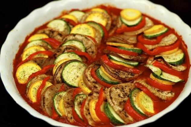 prepare ratatouille for the Dukan diet