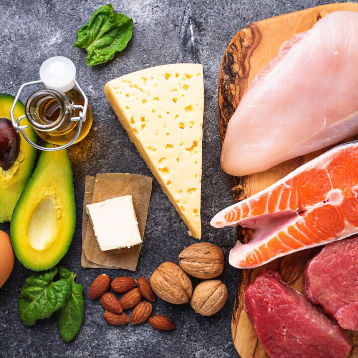 Healthy, high-fat foods for the ketogenic diet