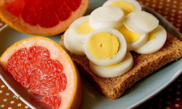 eggs and grapefruit for the diet may