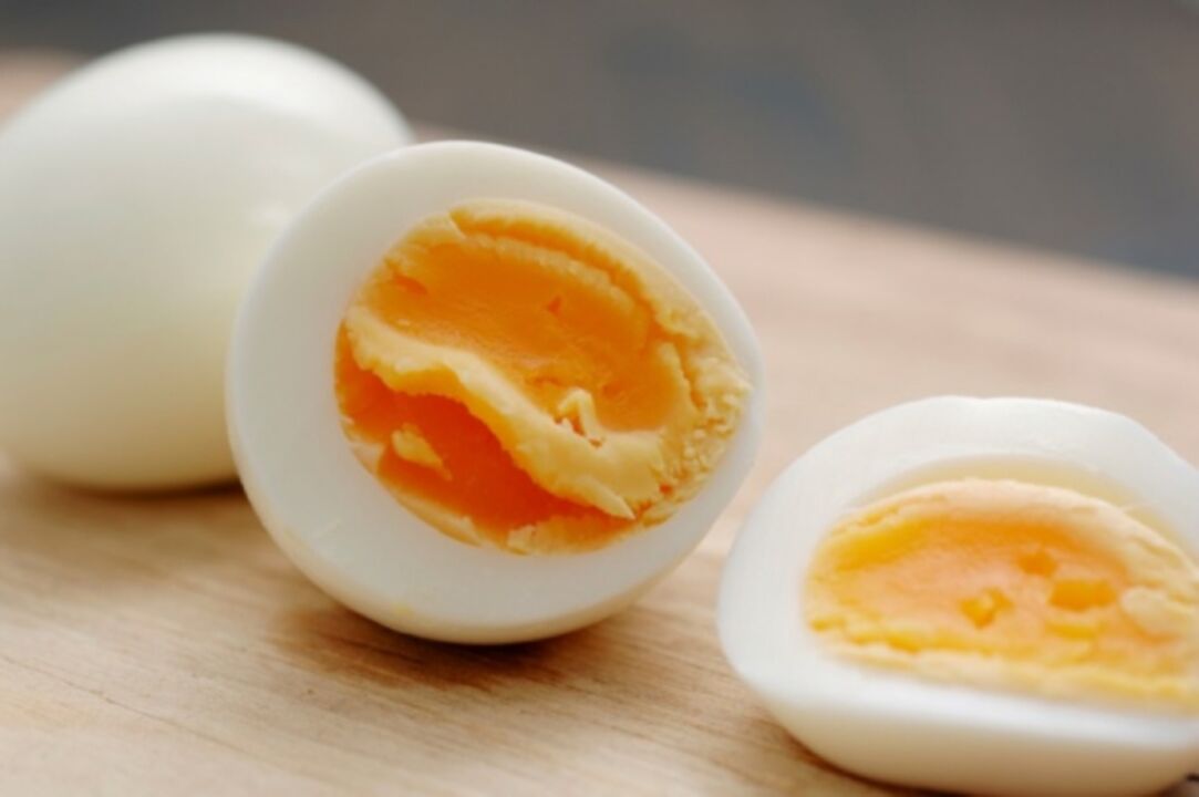 hard boiled eggs for the Japanese diet